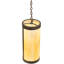 Luminaire suspendu en bronze huilé Annetraude