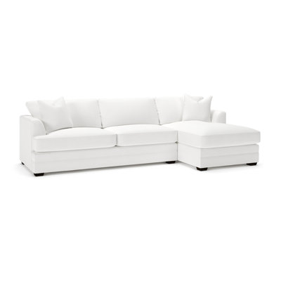 Edan 2-Piece Upholstered Chaise Sectional