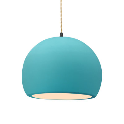 Luminaire suspendu 1 lumière DEL intégré Aschwin