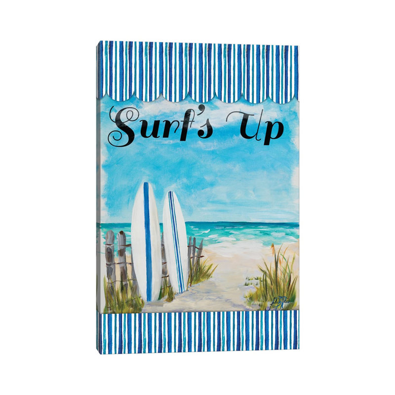 Surf's Up, H 60 po x l 40po x P 1,5 po