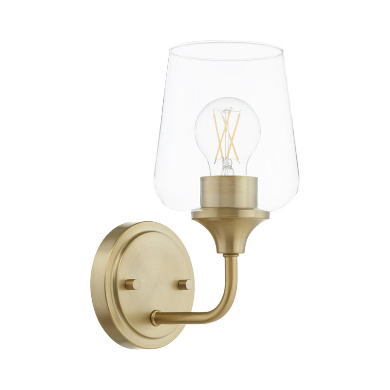 Vonnie 1LT WALL MT, Antique Brass