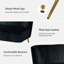 2 Seater Velvet Sofa-2132106691