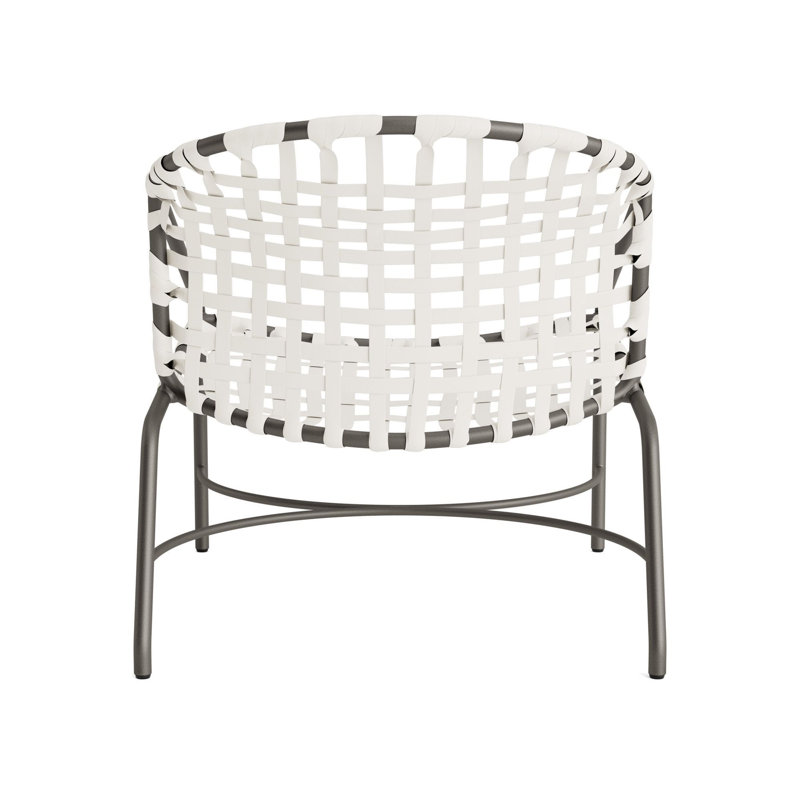 Kantan Outdoor Lounge Chair, Mica/White Lite