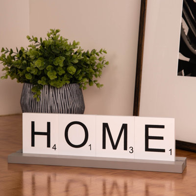 Ensemble de enseignes 5 pièces serenity home letter Franzen