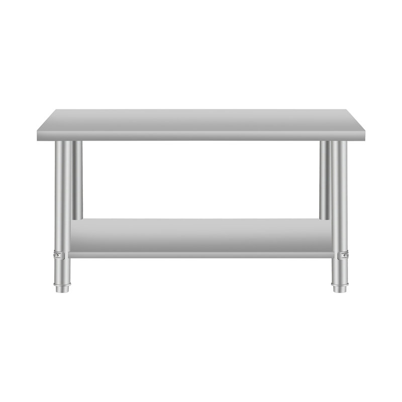 Commercial Work Table, 32" H x 48" W x 24" D