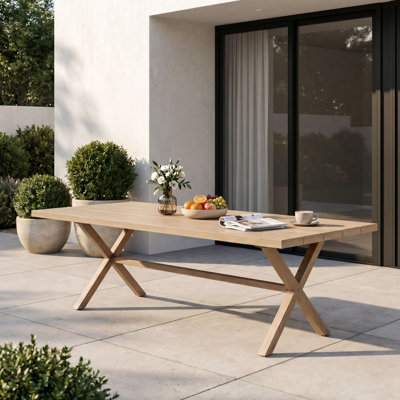 Outdoor Aluminum Dining Table