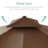Ronessa 10x10ft 2-Tier Square Outdoor Solar LED Cantilever Patio Umbrella w/ Base Included-1189641592