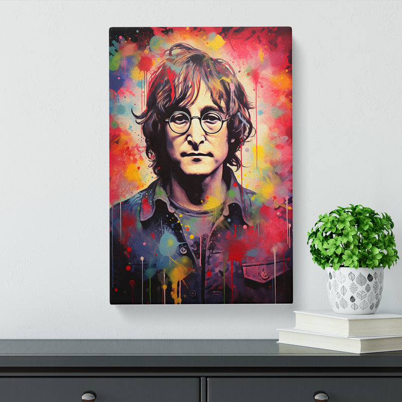 John Lennon Contemporary - Print, 60cm H x 40cm W x 3cm D