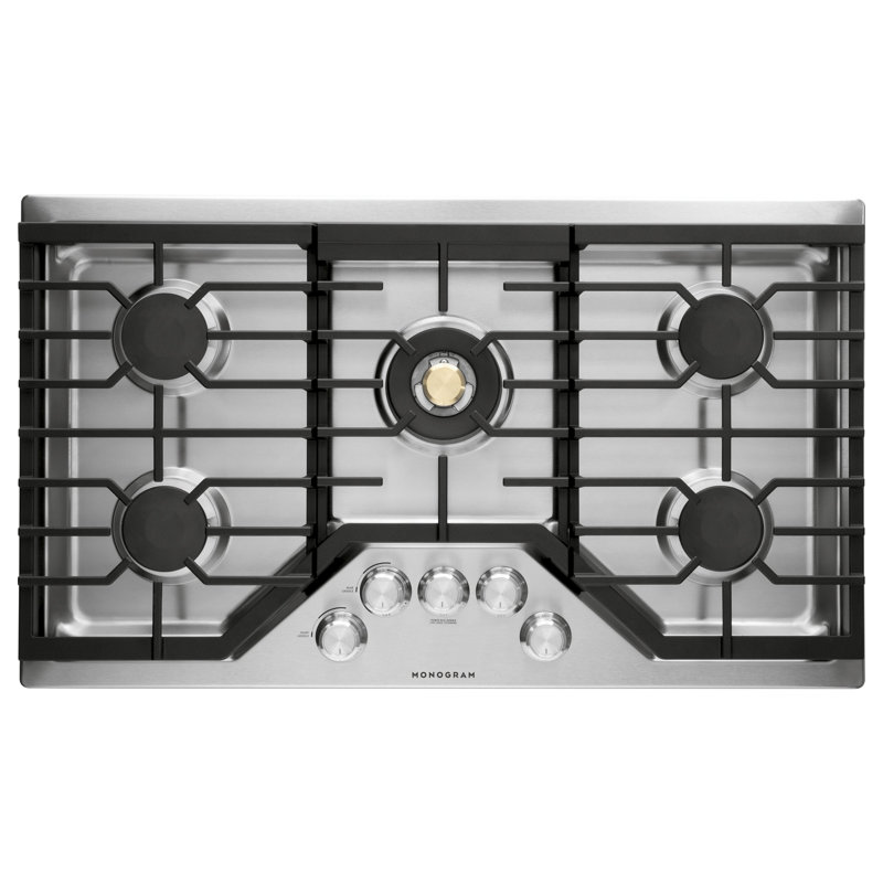 Monogram 36" Deep-Recessed Gas Cooktop