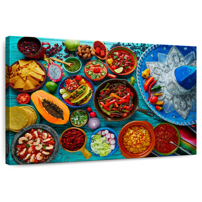 Cuisine mexicaine Yarlin, H 16 po x l 24 po