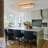 1 - Light 38.6" Luxury Rectangle Crystal LED Dimmable Flush Mount