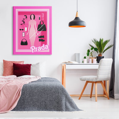 " Pink Fashion Doll " by Daphne Polselli