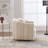 40" Foldable Single Sofa Bed with Armrest & Backrest-685857151
