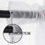 Rideaux pour salon 2 rideaux semi-transparents avec motif de papillons imprimés de printemps