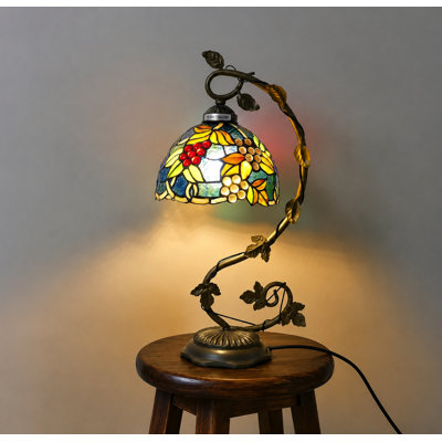 Lampe de table en verre Joffrey