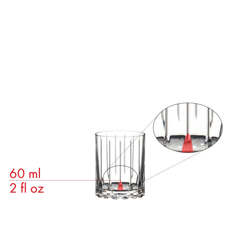RIEDEL Drink Specific Glassware Double Rocks Glass, 13 Ounces