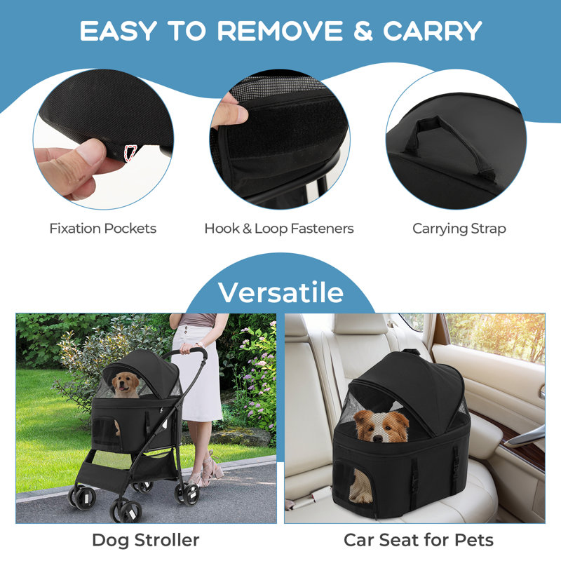 Artemas Vehicle Travel Carrier, Black