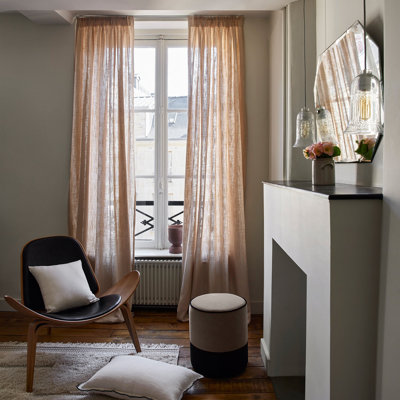 Bellavista Semi Sheer Curtain Single Panel