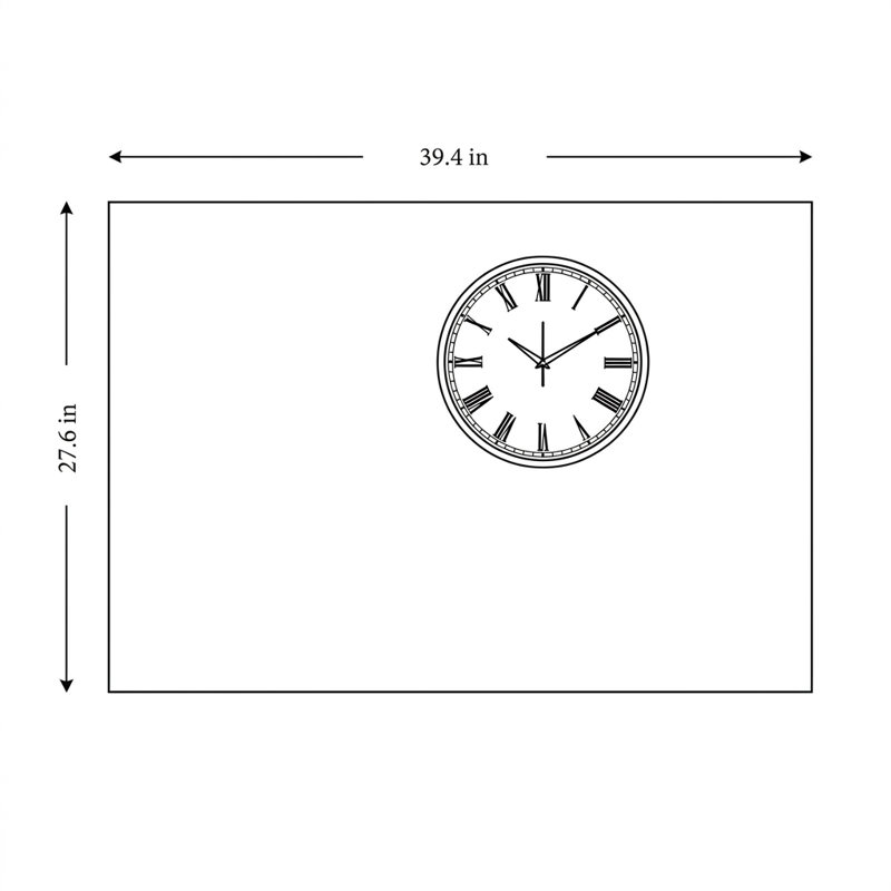 Horloge murale Timeless Horizon