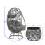 Chaise de patio avec repose-pieds Cabren