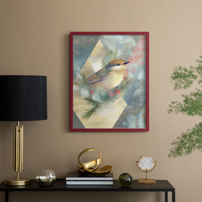 «Christmas Holiday», art encadré CLxxviii - bois massif