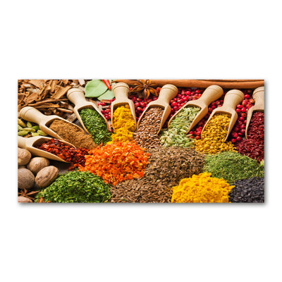 Colourful Spices - Wrapped Canvas Print