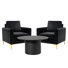 Faye Modern 3-Piece Living Room Set