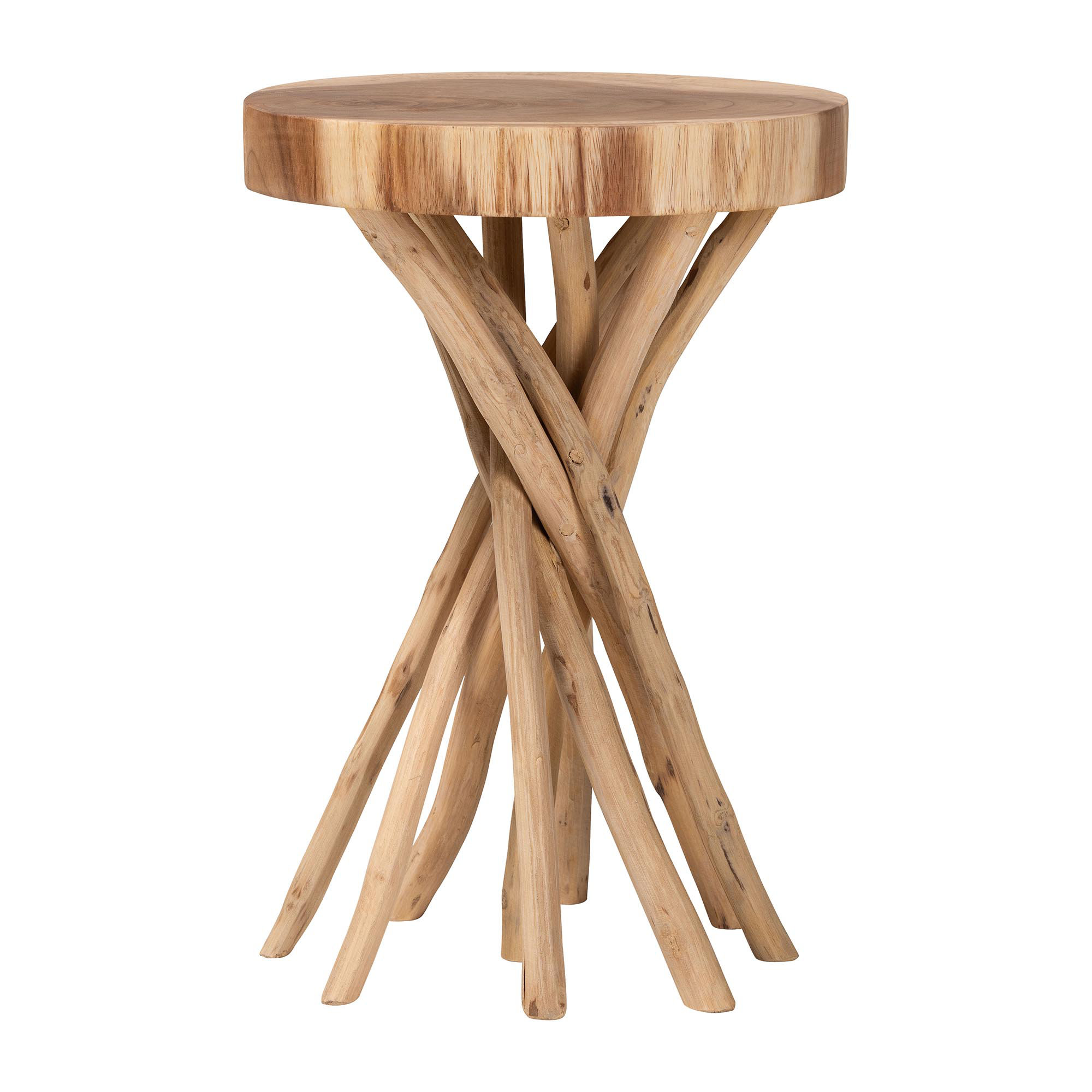 Loon Peak® Bali & Pari Liberte Natural Teak Wood End Table | Wayfair