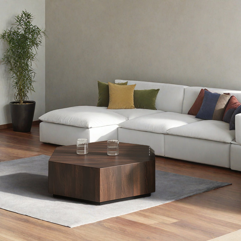 Table basse Modern Minimalist Hexagon