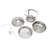 Stainless Steel 9 Quarts Round Chafing Dish-920598527