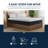 Freshrise Plus Copper Memory Foam, Medium Feel, 12" Mattress-53134403