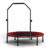 YC 40inch foldable trampoline with handle-Premium-Elastic -Black