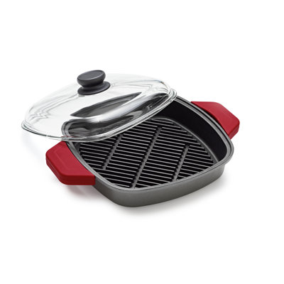Brock 29cm Non-Stick Grill Pan / Griddle Set