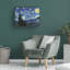 Art mural sur toile tendue - Vincent Van Gogh «Starry Night», décoration murale pour le salon, la chambre à coucher ou le bureau - 24 x 32-1375240175-1375240171-1375240162