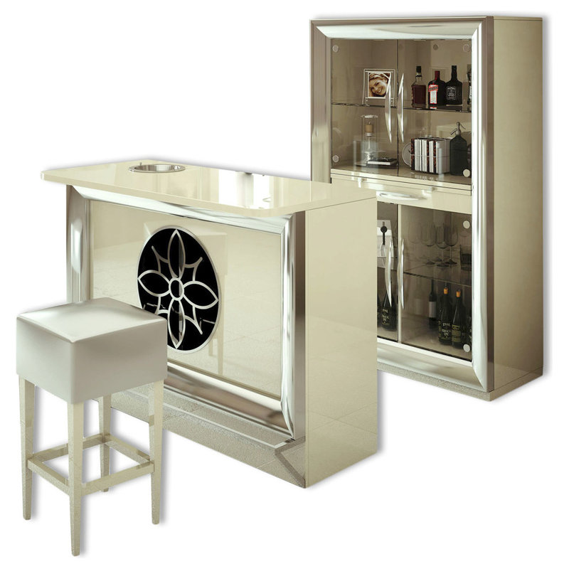 Ensemble de bar Saphire, Mat