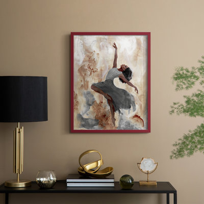 Beautiful Dancer I, reproduction encadrée - bois massif