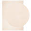 Rug "HUARTE" Short Pile Soft and Washable Beige-863688358