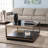 Coni Glass Top Single Coffee Table