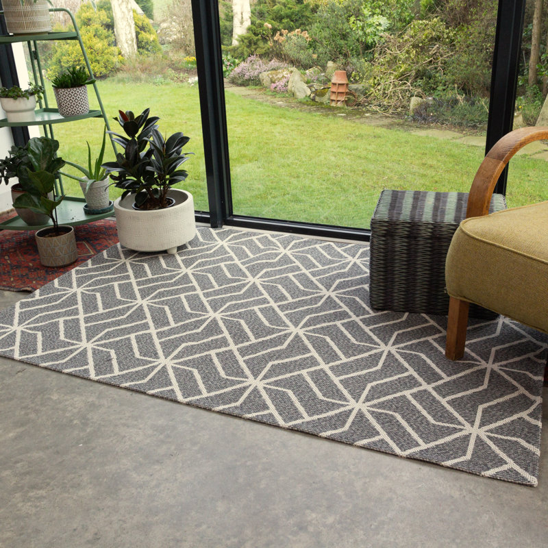 Amarvir Geometric Area Rug, Rectangle 120 x 170cm