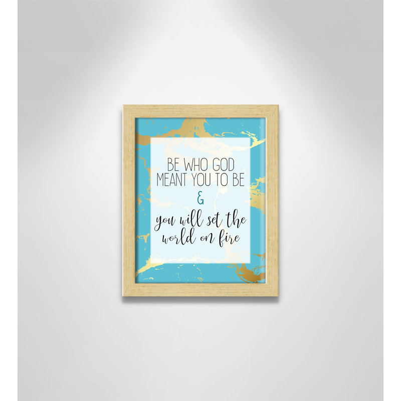 «Set the World», art encadré, H 11 po x l 9 po x P 1,19 po, Encadré de boîte champagne