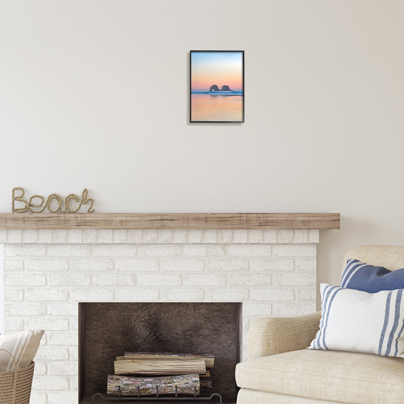 Photographie de lever de soleil Au-544-Giclee, Giclée encadrée noir minuit, H 14 po x l 11 po x P 1,5 po