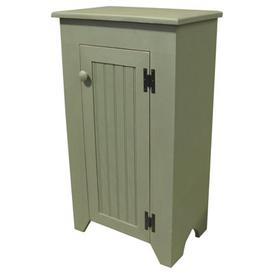 Buffet décoratif 1 porte en bois massif Vernita