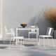 Avers Square 4 - Person Outdoor Dining Set