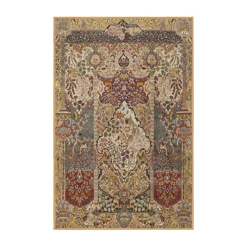 Southwestern Indoor Rug, Rectangle 4' x 6'