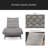 WICKER CHAISE LOUNGE