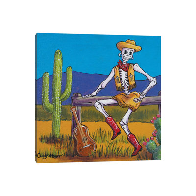 Western Cowgirl by Candy Mayer - Wrapped Canvas Gallery-Wrapped Canvas Giclée