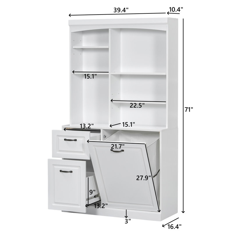 Freestanding Bathroom Storage Cabinet