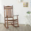 Chaise berçante d'extérieur en bois massif-94338804