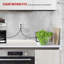 Prise de courant double standard inviolable 15 A Enerlites - blanc, avec plaque murale (paquet de 3)
