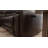 6-Piece Leather Power Sectional with Top-Grain Upholstery & Console